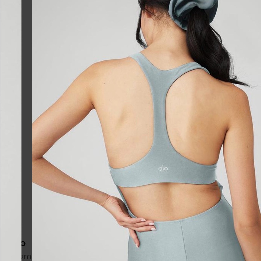 ALO Yoga Light Gray Dress - Picture 3 of 6